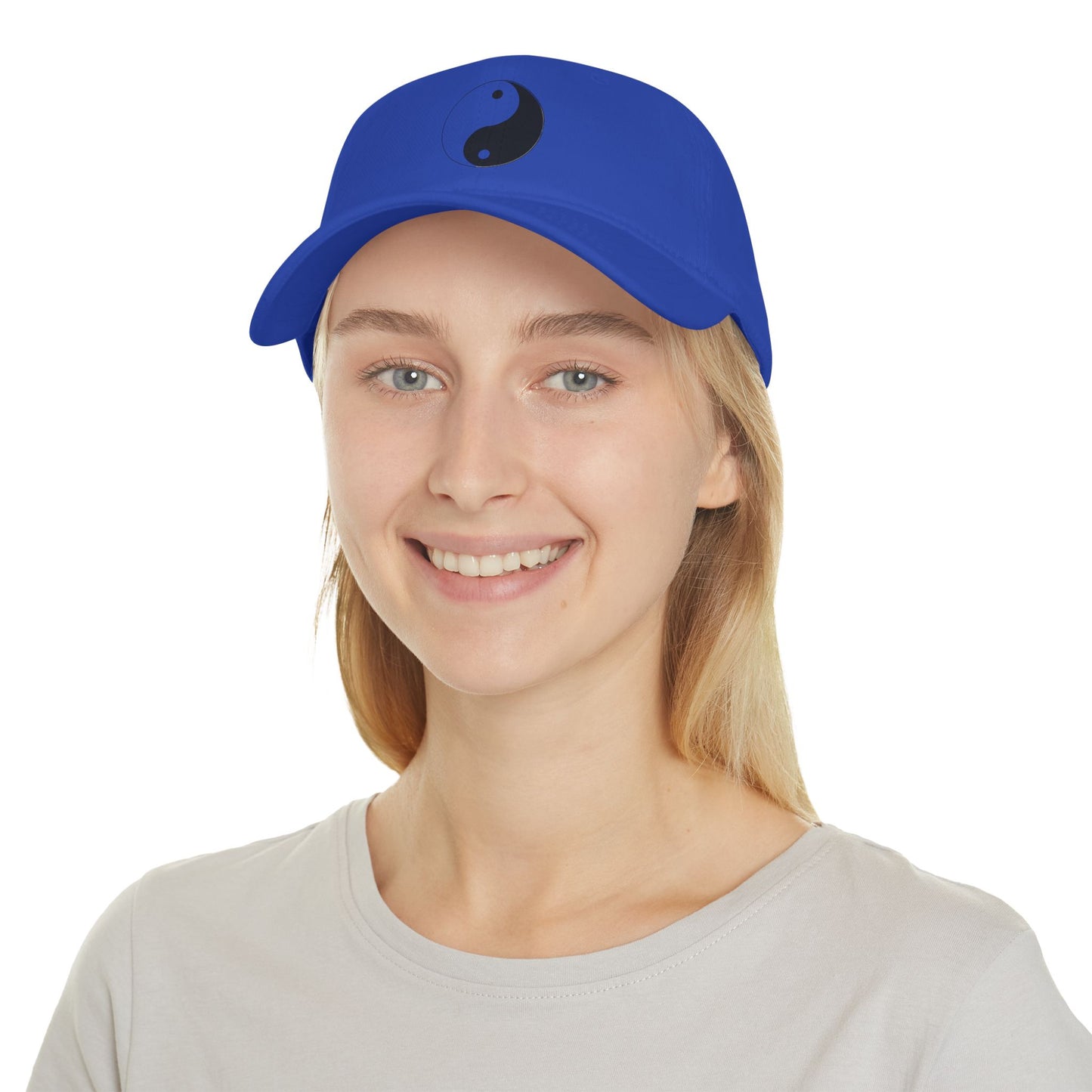 Low Profile Baseball Cap Yin and Yang symbol