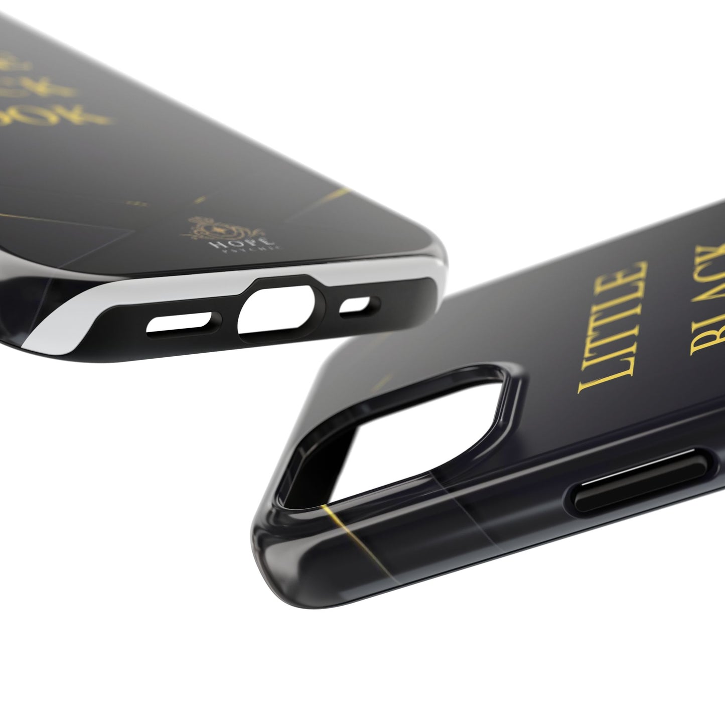 Tough Phone Cases - 'LITTLE BLACK BOOK'