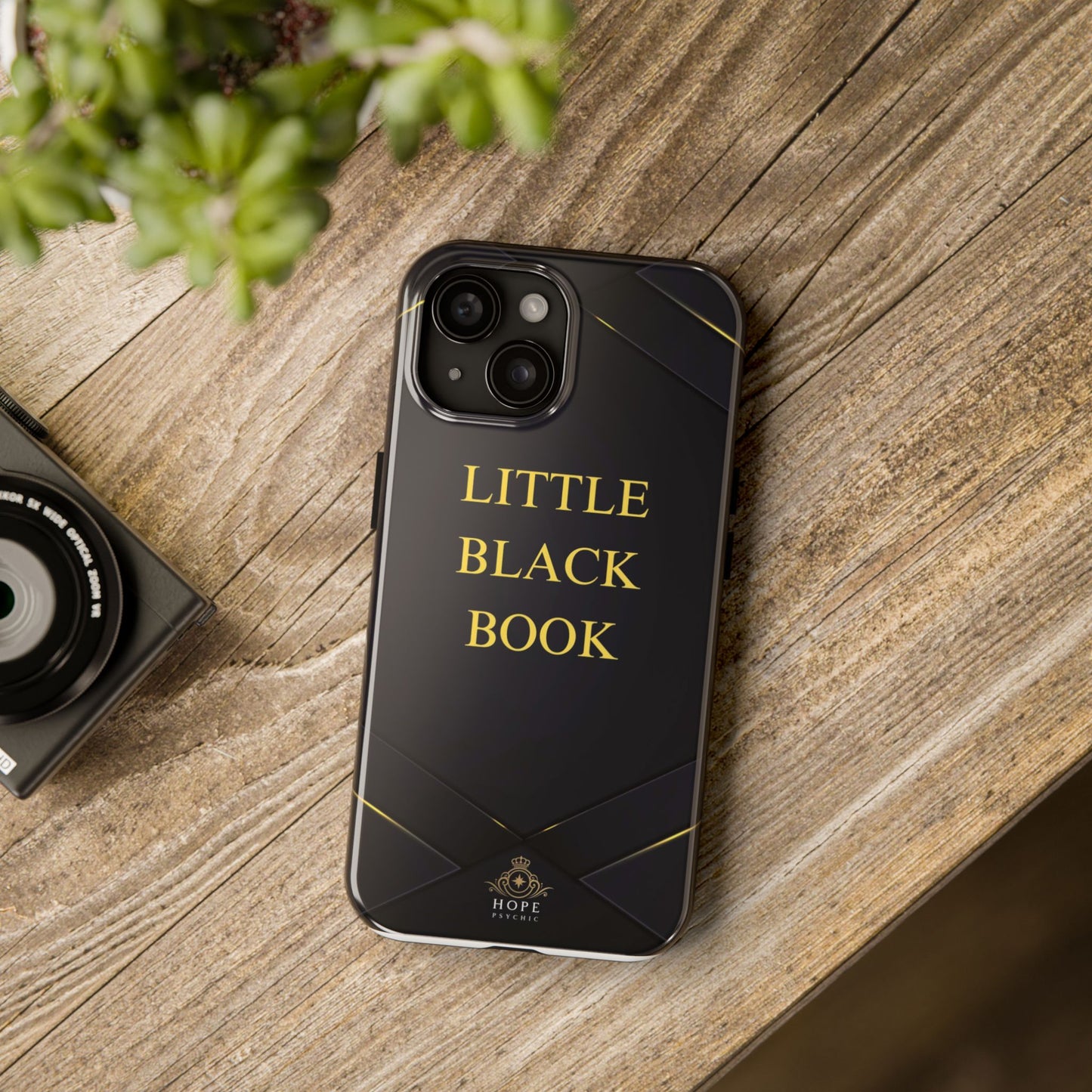 Tough Phone Cases - 'LITTLE BLACK BOOK'