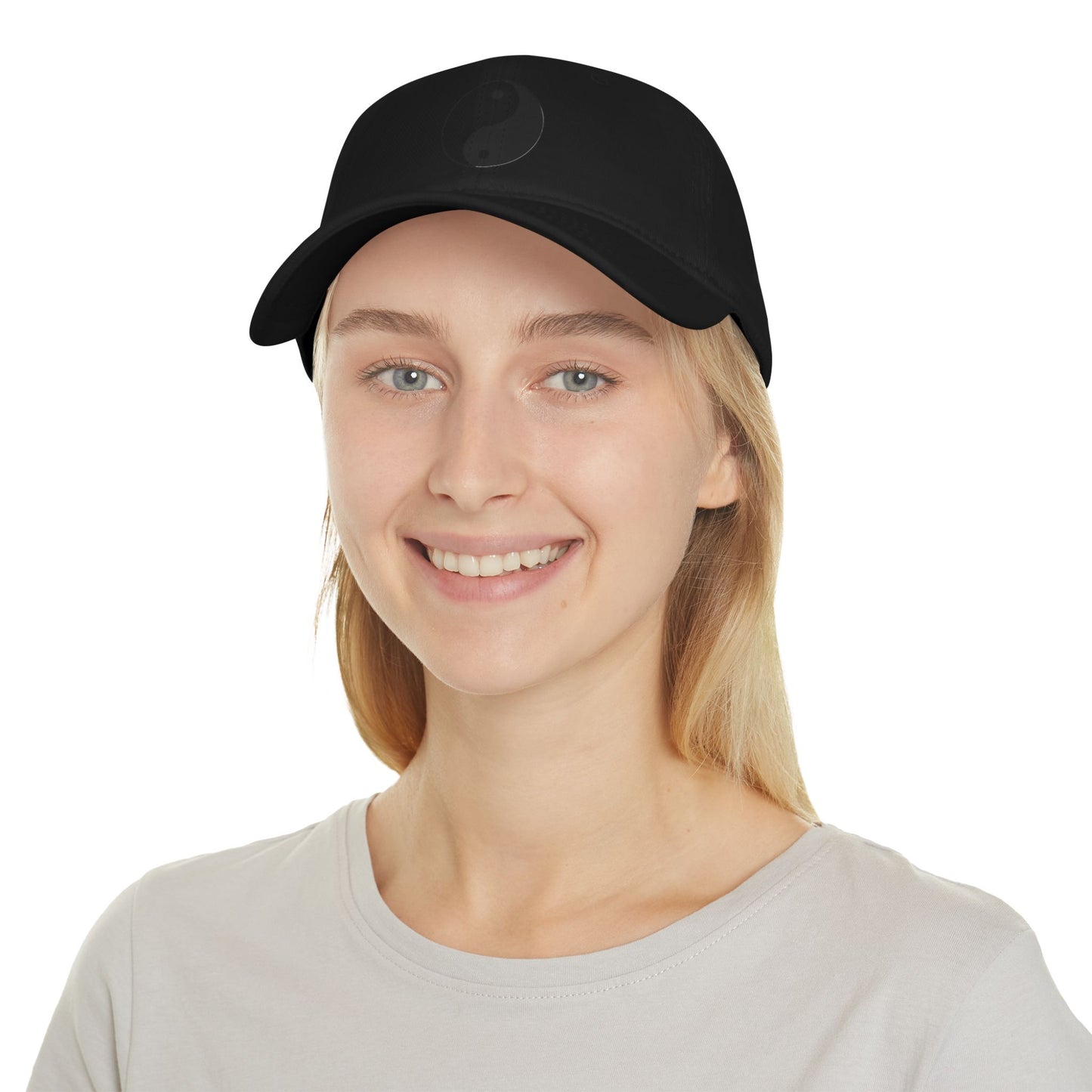 Low Profile Baseball Cap Yin and Yang symbol