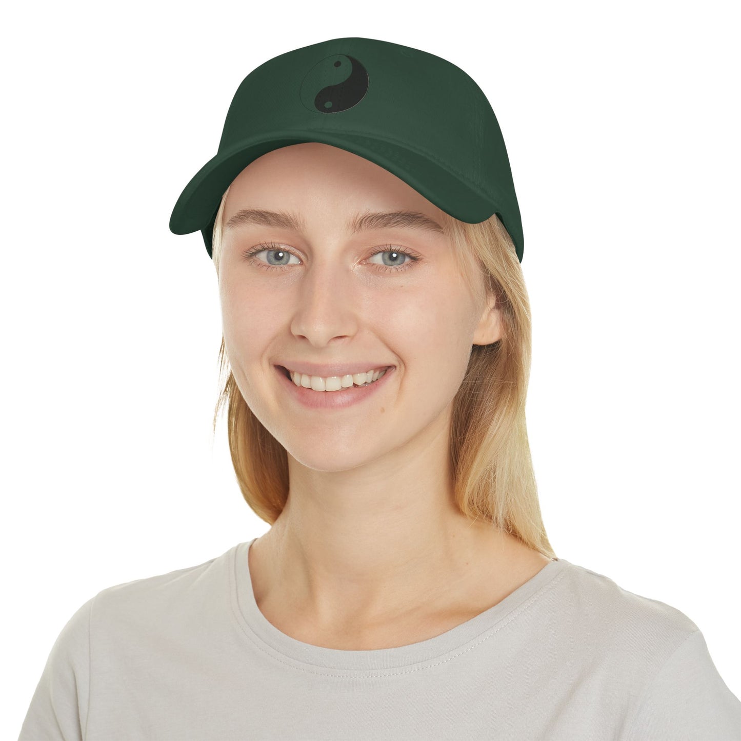 Low Profile Baseball Cap Yin and Yang symbol