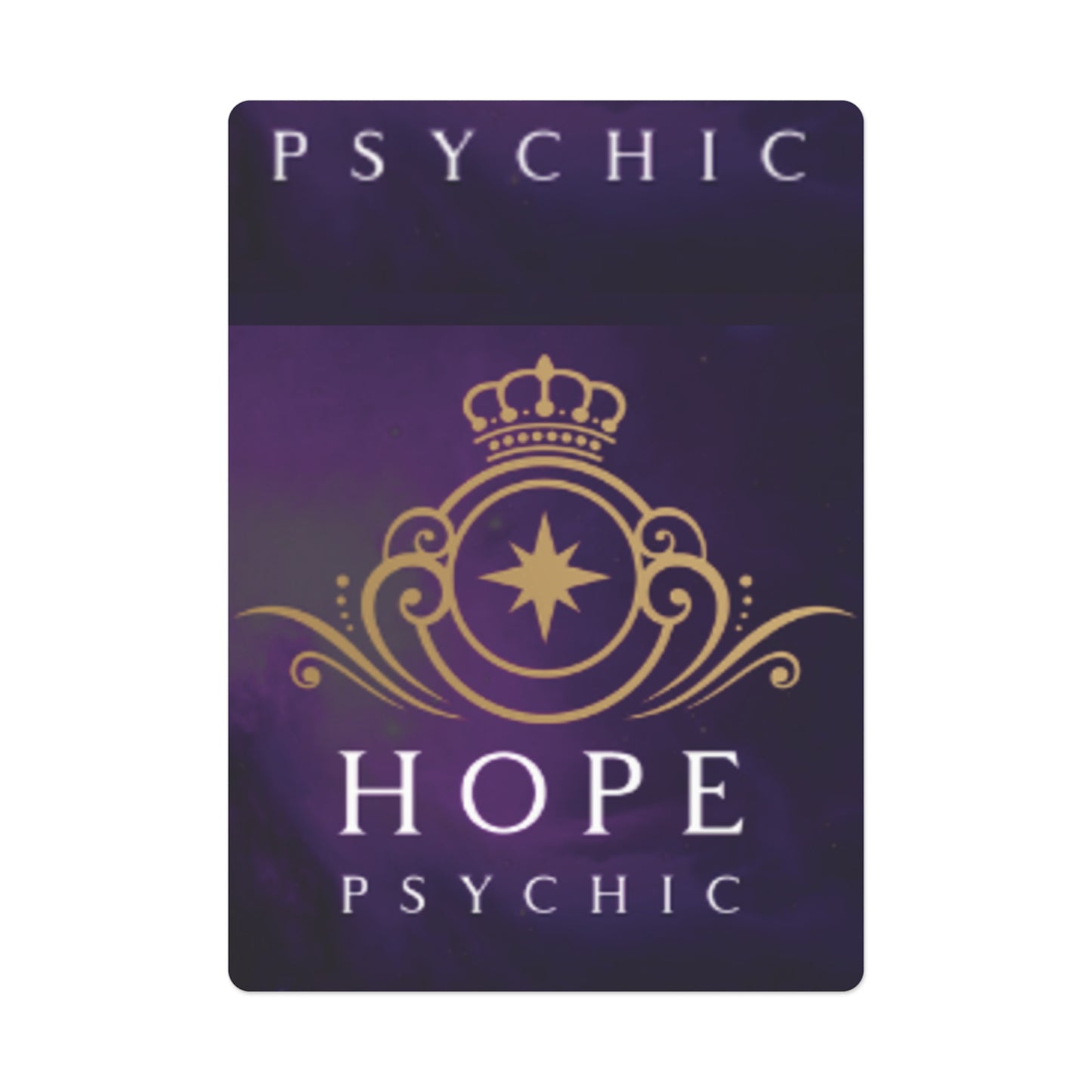 Poker Cards by Hope Psychic (purple)