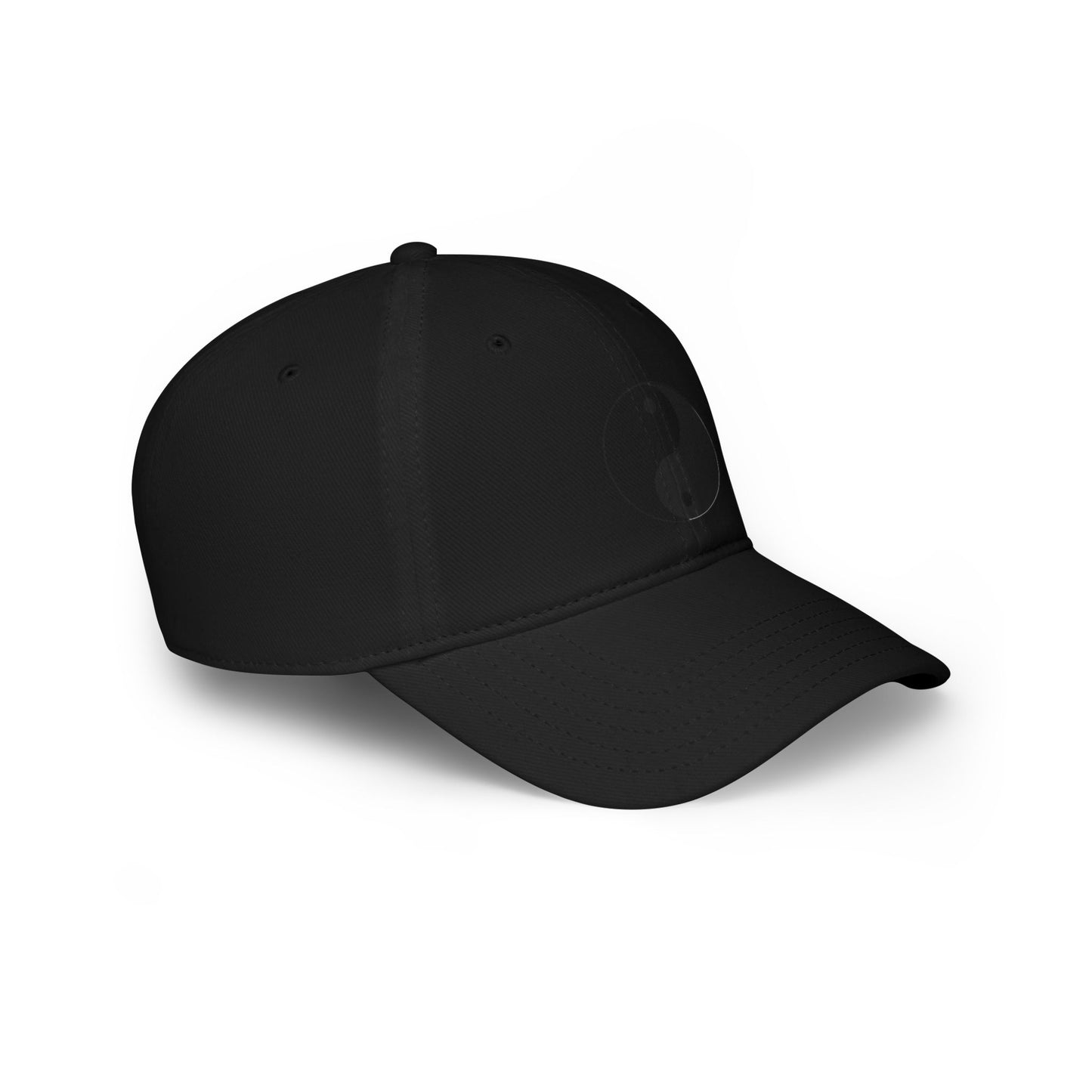 Low Profile Baseball Cap Yin and Yang symbol