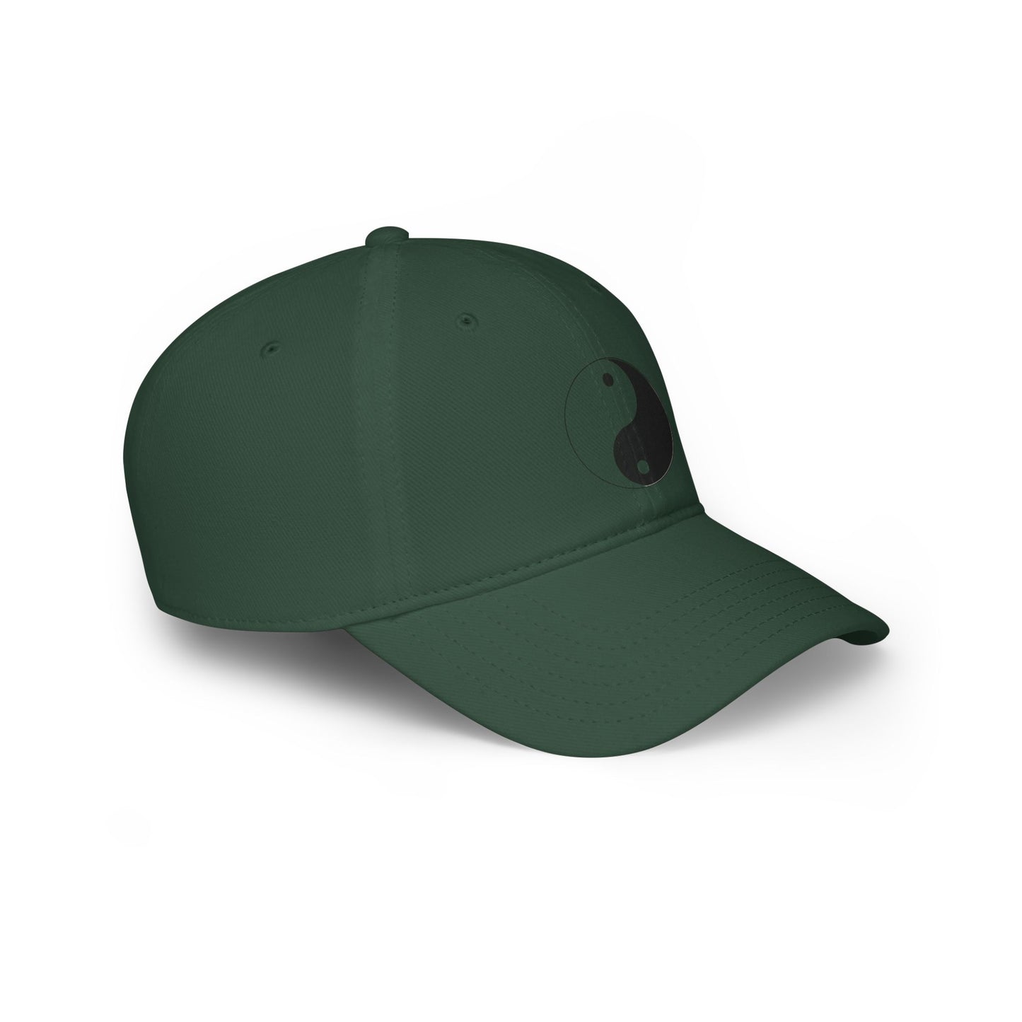 Low Profile Baseball Cap Yin and Yang symbol