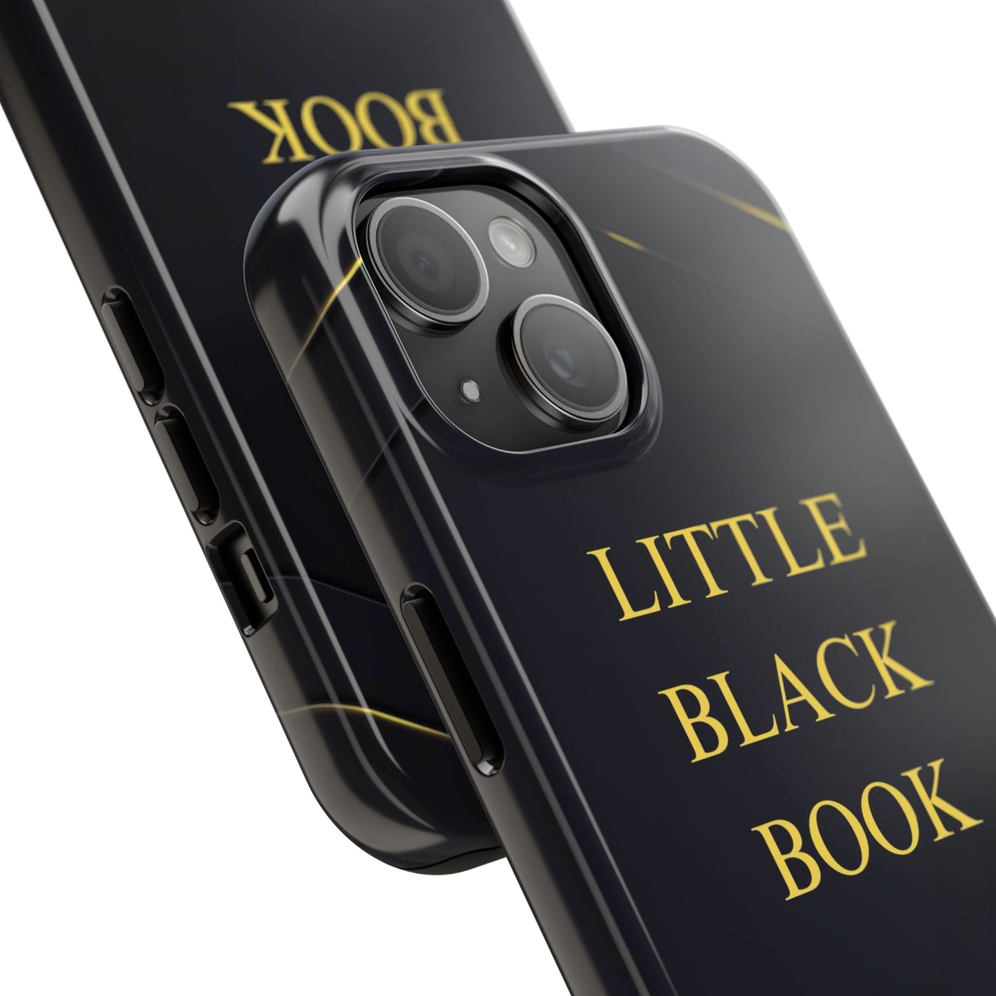 Tough Phone Cases - 'LITTLE BLACK BOOK'