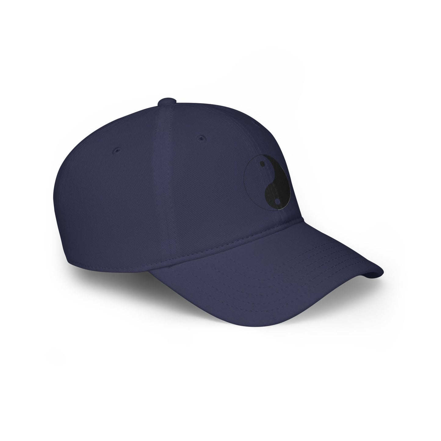 Low Profile Baseball Cap Yin and Yang symbol