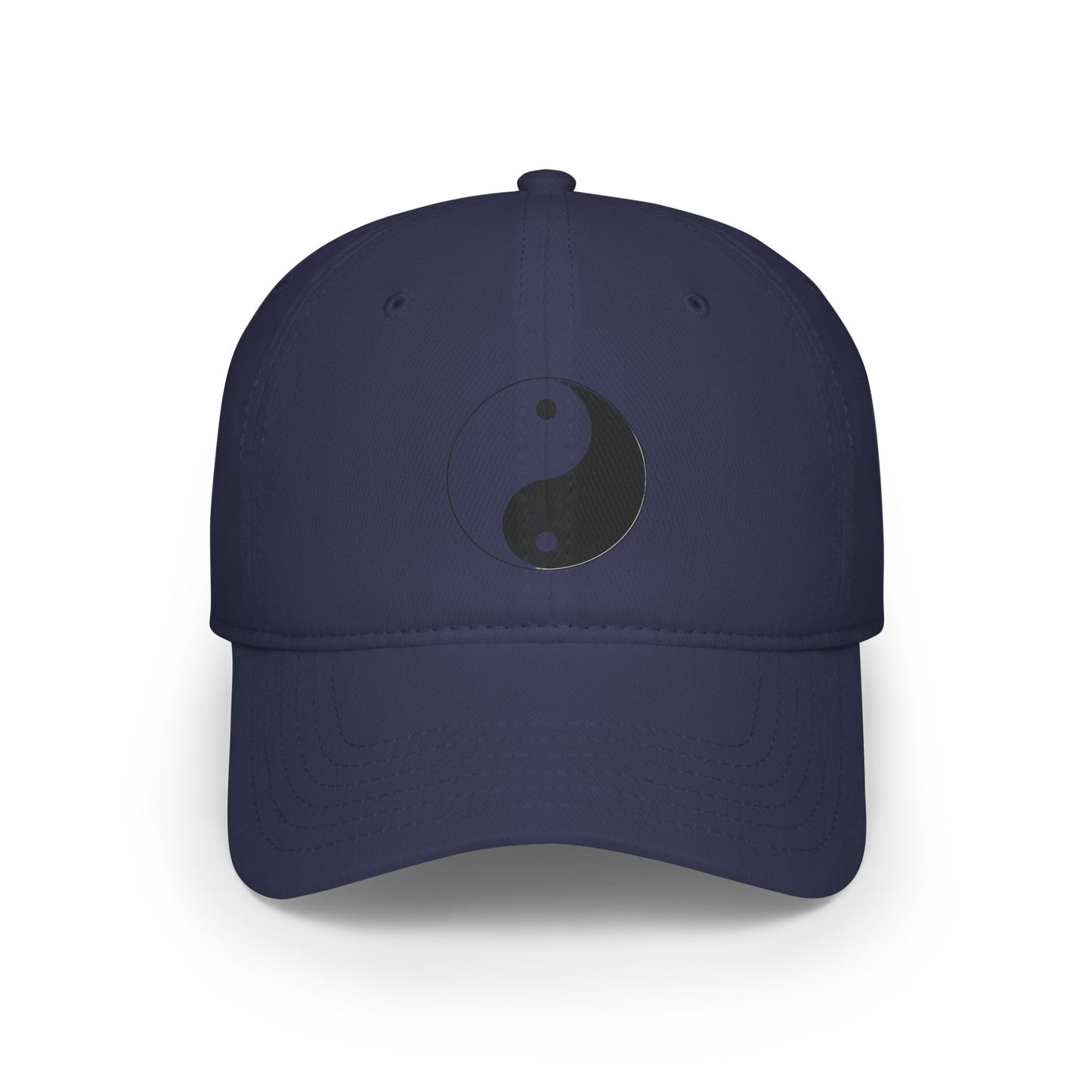 Low Profile Baseball Cap Yin and Yang symbol