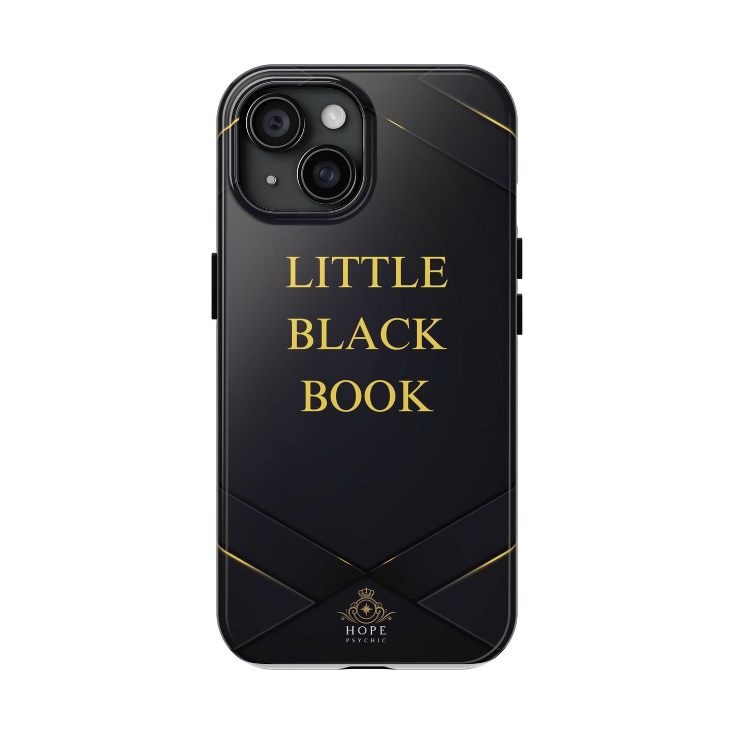 Tough Phone Cases - 'LITTLE BLACK BOOK'