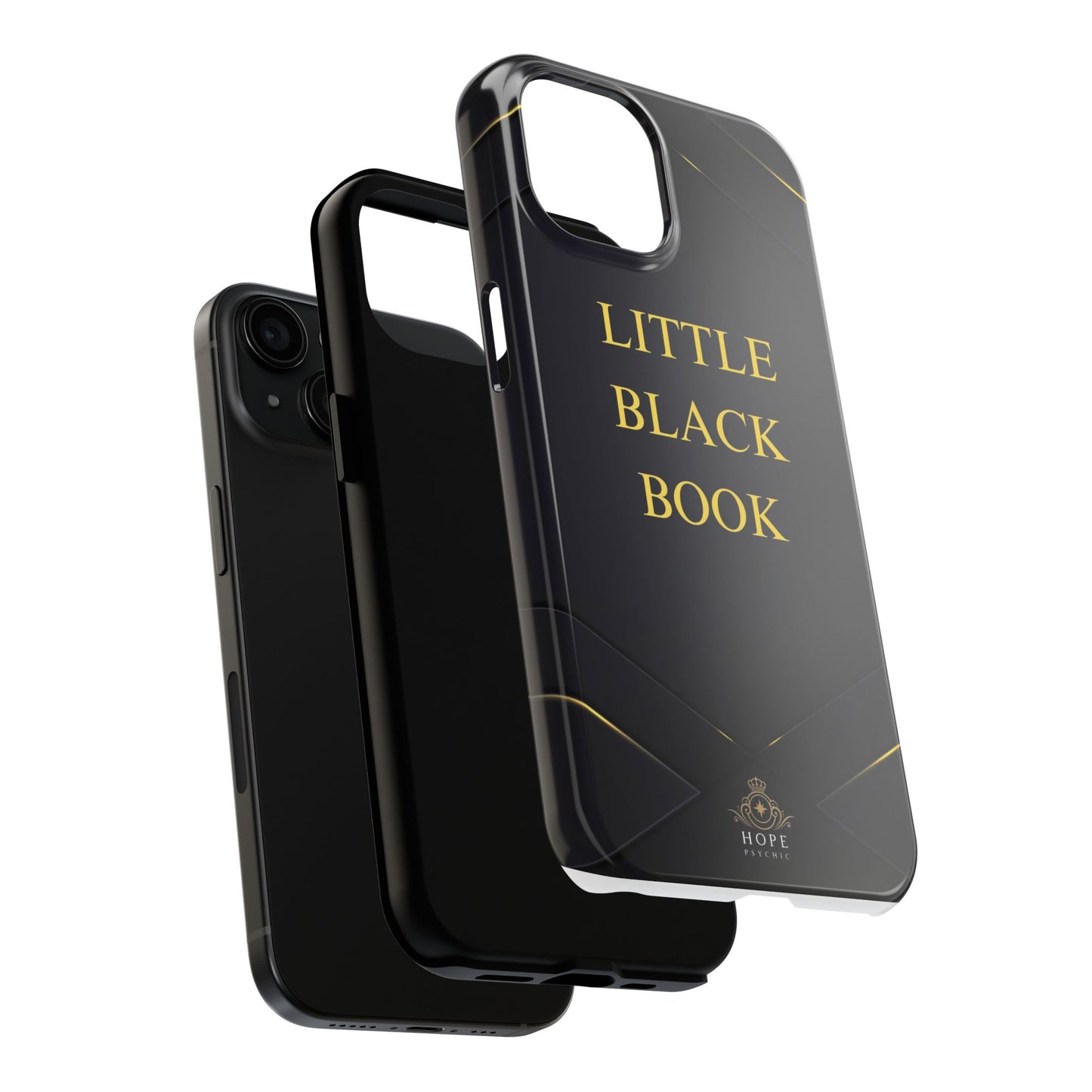 Tough Phone Cases - 'LITTLE BLACK BOOK'