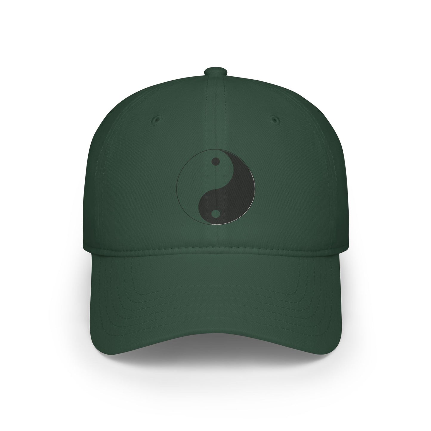 Low Profile Baseball Cap Yin and Yang symbol