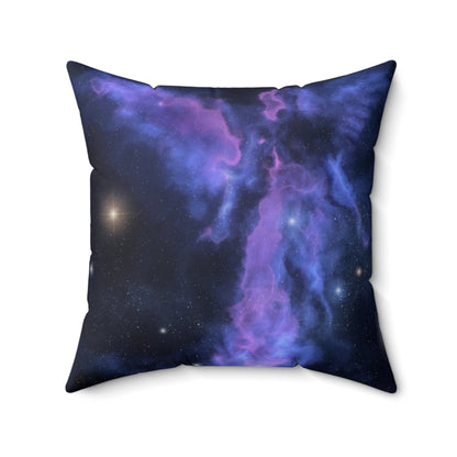 Spun Polyester Square Pillow Angels are always available Hope Psychic