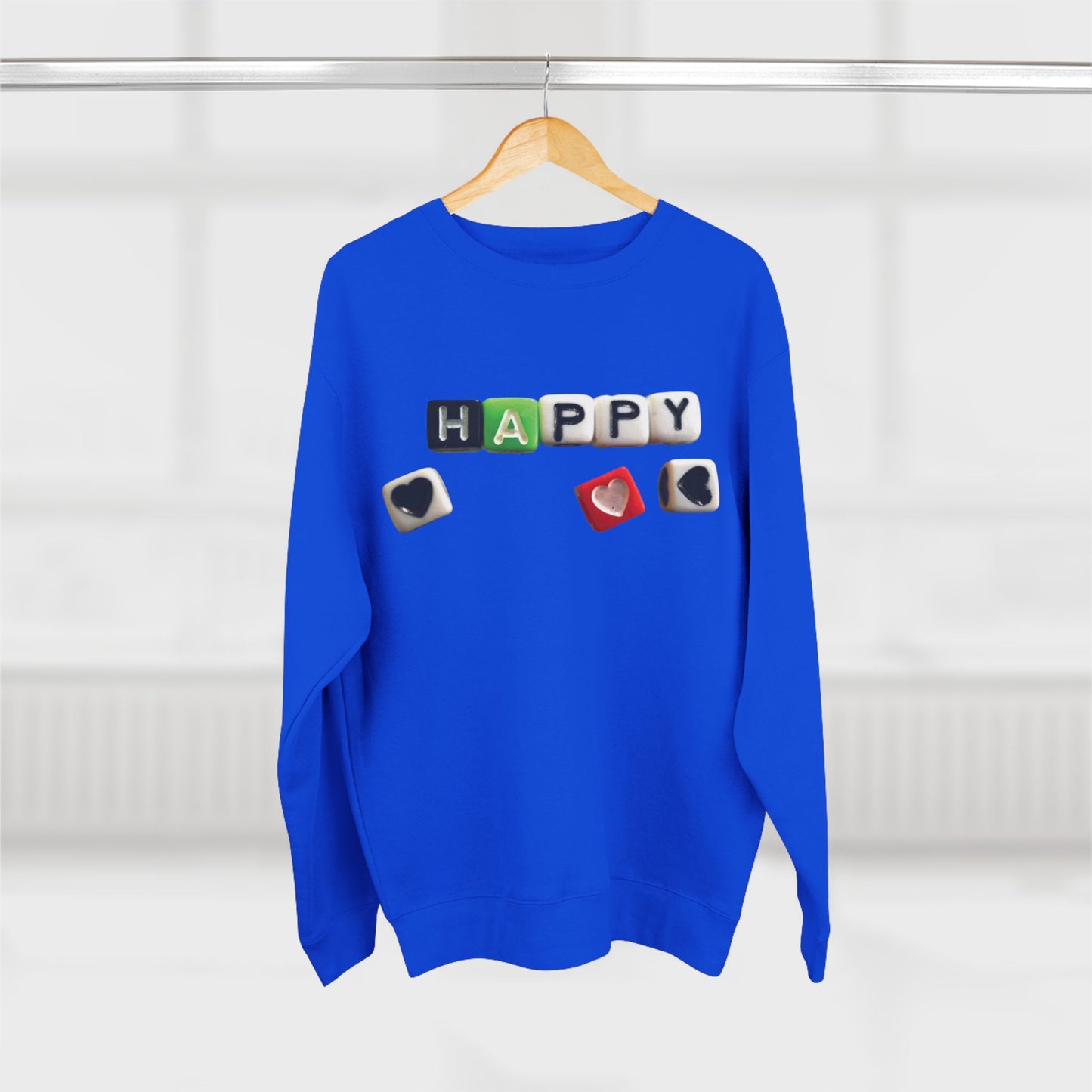 Unisex Crewneck Sweatshirt 'Happy'