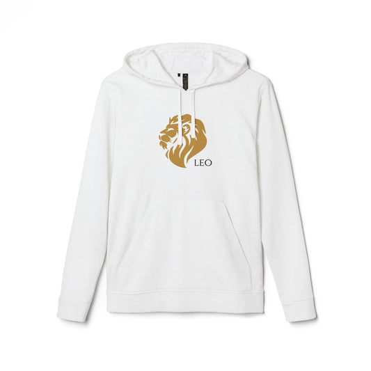 adidas Unisex Fleece Hoodie Leo Gold