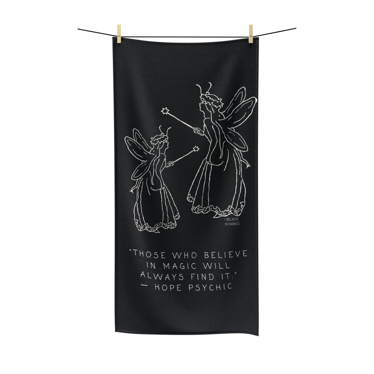 Polycotton Fairies Towel