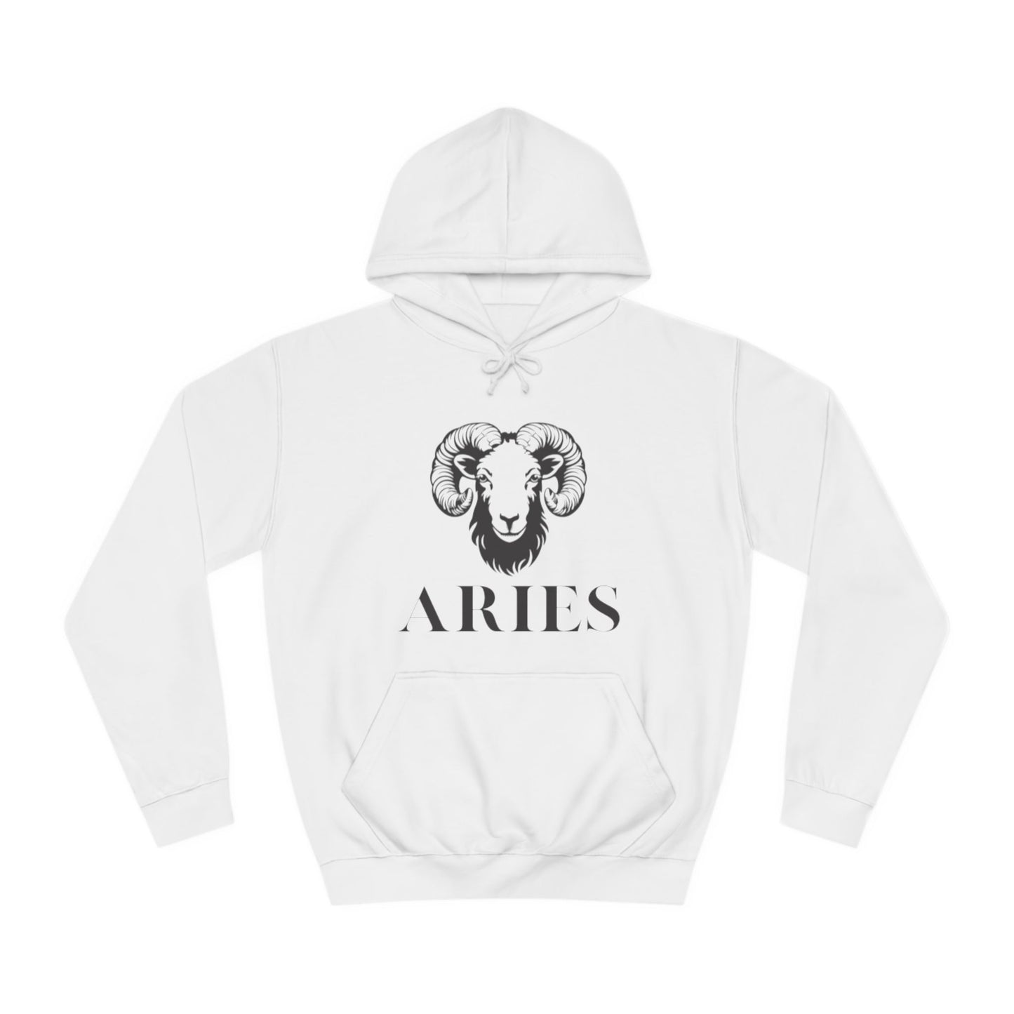 Unisex College Hoodie Aries Star Sign