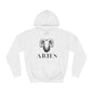 Unisex College Hoodie Aries Star Sign