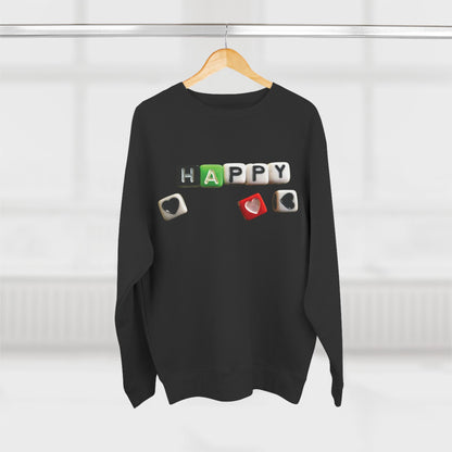 Unisex Crewneck Sweatshirt 'Happy'