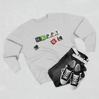 Unisex Crewneck Sweatshirt 'Happy'