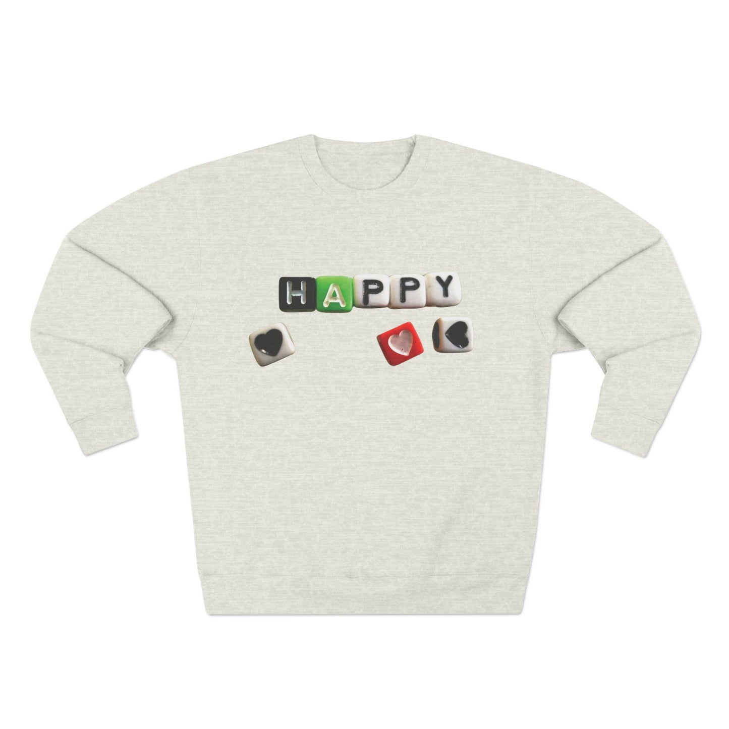 Unisex Crewneck Sweatshirt 'Happy'