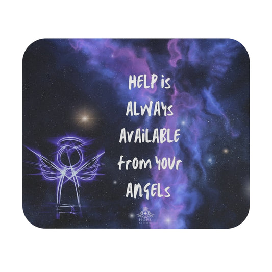 Mouse Pad (Rectangle) Angels are always available