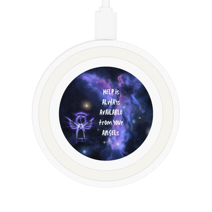 Quake Wireless Charging Pad Angels are always available Hope Psychic