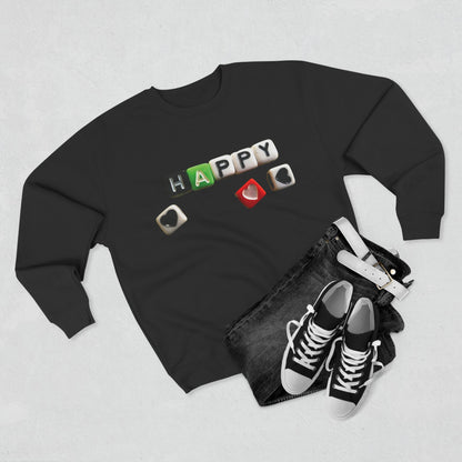 Unisex Crewneck Sweatshirt 'Happy'