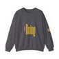 Unisex Heavy Blend™ Crewneck Sweatshirt 'Just Being - Being Human'