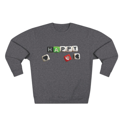 Unisex Crewneck Sweatshirt 'Happy'