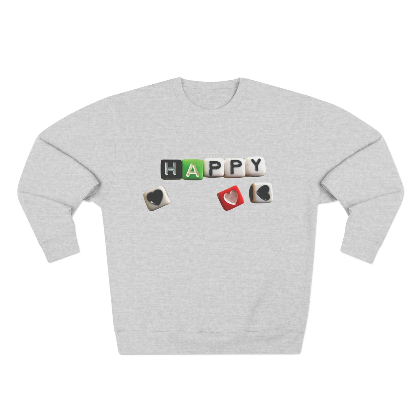 Unisex Crewneck Sweatshirt 'Happy'